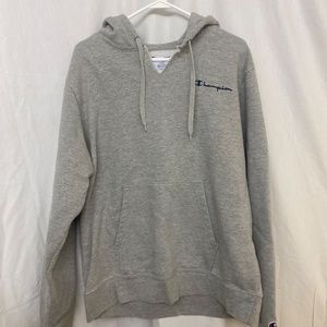 Grey Champion Hoodie: Men's Large